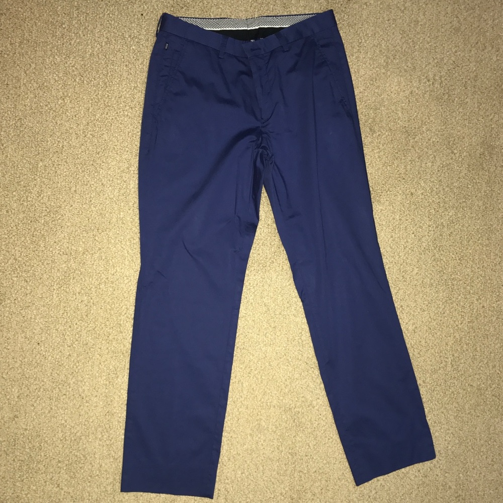 Hugo Boss Blue Dress Pants